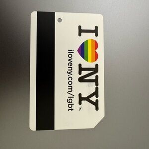 I Love NY MTA card